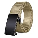 FAIRWIN Men's Ratchet Belt, 1.25" Nylon Belt for Golf &amp; Work