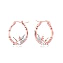 Hoop Earrings Hypoallergenic Gold Plated Earring