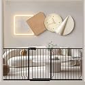 Fairy Baby 76.3-81.1 Inch Extra Wide Baby Gate for Stairs Doorways No Drill