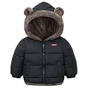 Fairy Baby Infant Baby Winter Coat Cute Teddy Bear Hooded Jacket Warm Fleece Outerwear Windproof Toddler Boys Girl 6M-4T