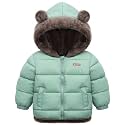Fairy Baby Infant Baby Winter Coat Cute Teddy Bear Hooded Jacket Warm Fleece Outerwear Windproof Toddler Boys Girl 6M-4T