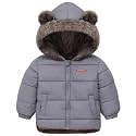 Fairy Baby Infant Baby Winter Coat Cute Teddy Bear Hooded Jacket Warm Fleece Outerwear Windproof Toddler Boys Girl 6M-4T