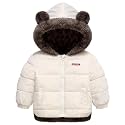 Fairy Baby Infant Baby Winter Coat Cute Teddy Bear Hooded Jacket Warm Fleece Outerwear Windproof Toddler Boys Girl 6M-4T