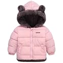 Fairy Baby Infant Baby Winter Coat Cute Teddy Bear Hooded Jacket Warm Fleece Outerwear Windproof Toddler Boys Girl 6M-4T