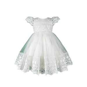 Fairy Dolls Baby Girls Baptism Dress with