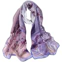 FAIRYGATE Large Scarf Women's Scarves and Scarves Georgette Lightweight Scarf Gift Shawls Stole Woman Winter 38