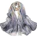 FAIRYGATE Large Scarf Women's Scarves and Scarves Georgette Lightweight Scarf Gift Shawls Stole Woman Winter 38
