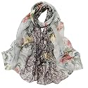 FAIRYGATE Large Scarf Women's Scarves and Scarves Georgette Lightweight Scarf Gift Shawls Stole Woman Winter 38