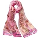 FAIRYGATE Large Scarf Women's Scarves and Scarves Georgette Lightweight Scarf Gift Shawls Stole Woman Winter 38