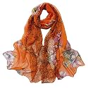 FAIRYGATE Large Scarf Women's Scarves and Scarves Georgette Lightweight Scarf Gift Shawls Stole Woman Winter 38
