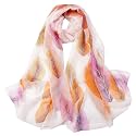 FAIRYGATE Large Scarf Women's Scarves and Scarves Georgette Lightweight Scarf Gift Shawls Stole Woman Winter 38