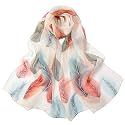 FAIRYGATE Large Scarf Women's Scarves and Scarves Georgette Lightweight Scarf Gift Shawls Stole Woman Winter 38