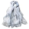 FAIRYGATE Large Scarf Women's Scarves and Scarves Georgette Lightweight Scarf Gift Shawls Stole Woman Winter 38
