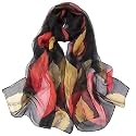 FAIRYGATE Large Scarf Women's Scarves and Scarves Georgette Lightweight Scarf Gift Shawls Stole Woman Winter 38