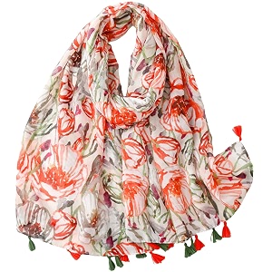 fairygate women39s high quality scarf for girls neckerchief wrap scarf soft tube scarf