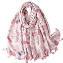 FAIRYGATE Women's High Quality Scarf for Girls Neckerchief Wrap Scarf Soft Tube Scarf