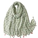 FAIRYGATE Women's High Quality Scarf for Girls Neckerchief Wrap Scarf Soft Tube Scarf