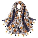 FAIRYGATE Women's High Quality Scarf for Girls Neckerchief Wrap Scarf Soft Tube Scarf