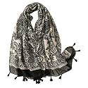 FAIRYGATE Women's High Quality Scarf for Girls Neckerchief Wrap Scarf Soft Tube Scarf