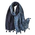 FAIRYGATE Women's High Quality Scarf for Girls Neckerchief Wrap Scarf Soft Tube Scarf