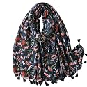 FAIRYGATE Women's High Quality Scarf for Girls Neckerchief Wrap Scarf Soft Tube Scarf