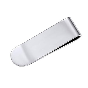faithheart men wallet money clip customize available best gift for father send gift box stainless steelgold plated men minimalist wallet charms money card holder