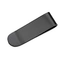 FaithHeart Men Wallet Money Clip, Customize Available Best Gift for Father (Send Gift Box), Stainless Steel/Gold Plated Men Minimalist Wallet Charms Money Card Holder