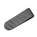 FaithHeart Men Wallet Money Clip, Customize Available Best Gift for Father (Send Gift Box), Stainless Steel/Gold Plated Men Minimalist Wallet Charms Money Card Holder