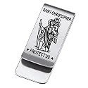 FaithHeart Money Clip for Men, Norse Viking Card Clips, Stainless Steel Minimalist Wallet Card Holder Personalized Customized Jewelry