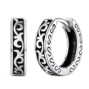 FaithHeart Norse Viking Rune Huggie Hoop Earrings for Men Black/Gold/Silver