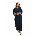 Faiz TEXTLE Women Embroidered Kurta Set Viscose