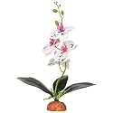 Spotted Fake Orchids, Reptile Terrarium Habitat Décor