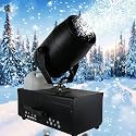 Fake Snowflake Machine 2000W Snow Machine Outdoor, Backyard Snow Machines with 90° Rotation & Remote, Snows Spraying, Artificial Snows Maker for Christmas Party Wedding Stage Effects