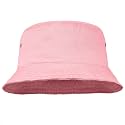 Falari Men Women Unisex Cotton Bucket Hat 100% Cotton Packable for Travel Fishing Hunting Summer Camp