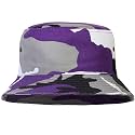 Falari Men Women Unisex Cotton Bucket Hat 100% Cotton Packable for Travel Fishing Hunting Summer Camp