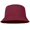 Falari Men Women Unisex Cotton Bucket Hat 100% Cotton Packable for Travel Fishing Hunting Summer Camp