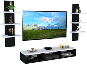 falasna engineered wood wall mount tv entertainment unit cabinet set top box stand engineered wood tv entertainment unit