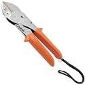 FALCON Pruning Secateurs Economy M2 with 10mm Cutting Capacity Stainless Steel PVC Grip Handle Heavy Duty Pruner Gardening Scissor Plant and Branch Cutter Shears Tool for Home Garden (White)