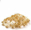 Falconjewels Alloy Gold-plated Bangle