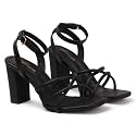 FALENCIA Womens Strappy Block Heel Sandals 