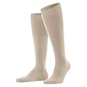 FALKE Men's Airport Knee-High Socks, Breathable, Merino Wool Cotton, Light Formal Socks, Work or Leisure Clothing, 1 Pair