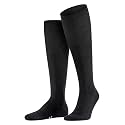 FALKE Men's Airport Knee-High Socks, Breathable, Merino Wool Cotton, Light Formal Socks, Work or Leisure Clothing, 1 Pair