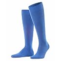 FALKE Men's Airport Knee-High Socks, Breathable, Merino Wool Cotton, Light Formal Socks, Work or Leisure Clothing, 1 Pair