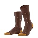 FALKE Men's Dot Socks, Breathable, Crew, Casual or Dress, Polka Dots, 1 Pair