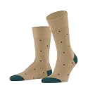 FALKE Men's Dot Socks, Breathable, Crew, Casual or Dress, Polka Dots, 1 Pair