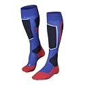 FALKE Men's SK4 Advanced Ski Socks, Light Cushion, Quick Dry Merino Wool, 1 Pair