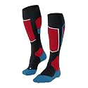 FALKE Men's SK4 Advanced Ski Socks, Light Cushion, Quick Dry Merino Wool, 1 Pair