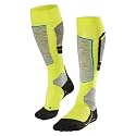 FALKE Men's SK4 Advanced Ski Socks, Light Cushion, Quick Dry Merino Wool, 1 Pair