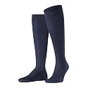 FALKE Men's Tiago Cotton Knee High Dress Socks, 1 Pair