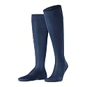 FALKE Men's Tiago Cotton Knee High Dress Socks, 1 Pair